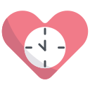 external Watch-valentine-love-bearicons-flat-bearicons icon