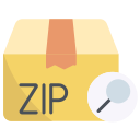 external Zip-post-office-bearicons-flat-bearicons icon