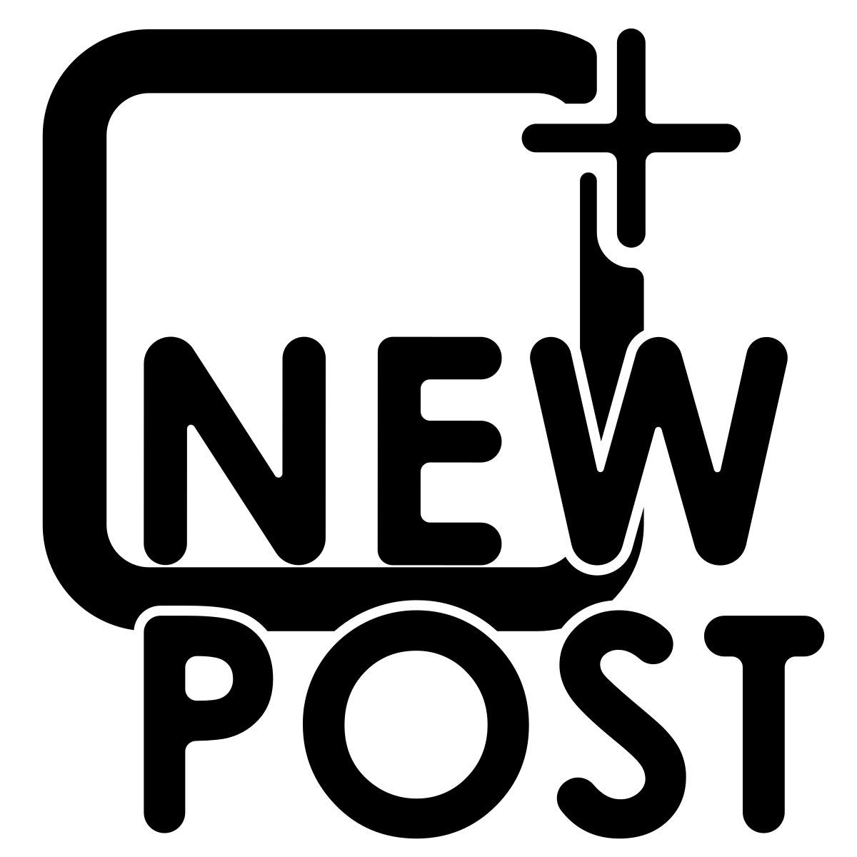 social media aktion/3.neuer beitrag icon