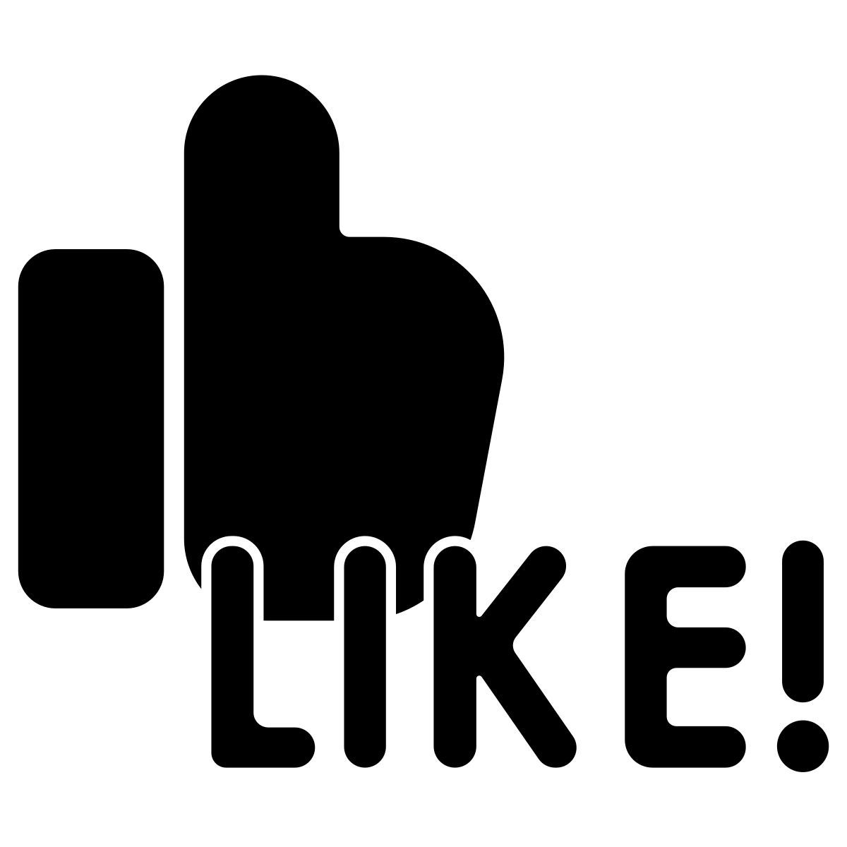 social media aktion/5.gefällt mir icon