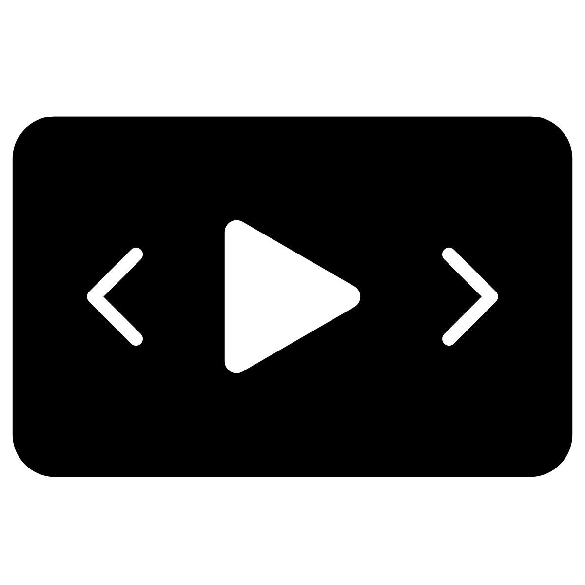 reprodução de vídeo icon