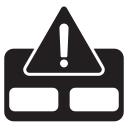 external Warning-alert-and-warning-bearicons-glyph-bearicons-2 icon