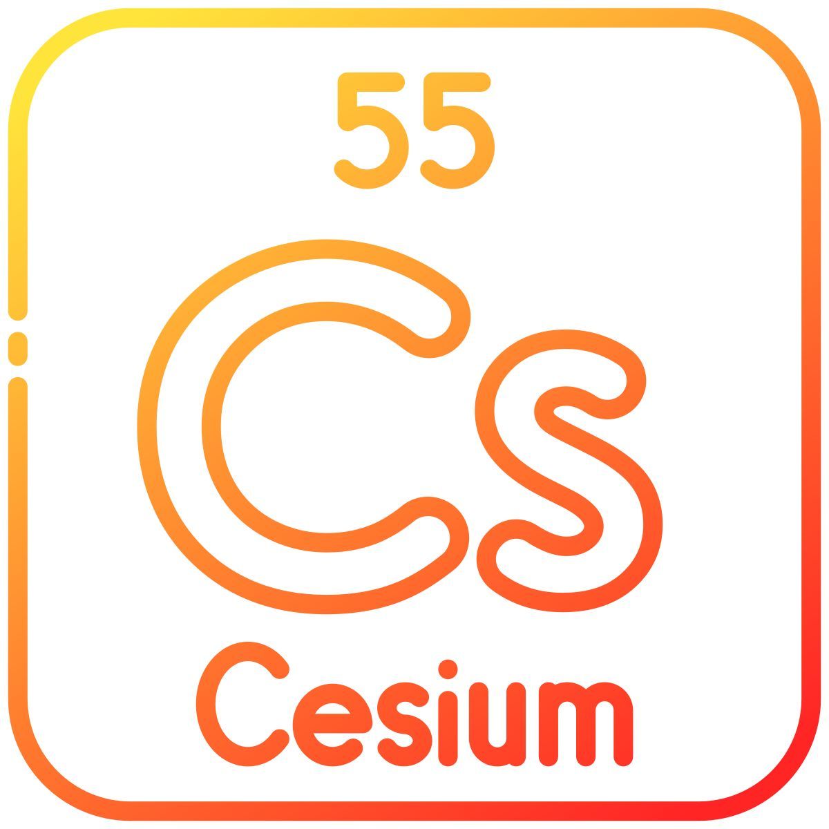 césium icon