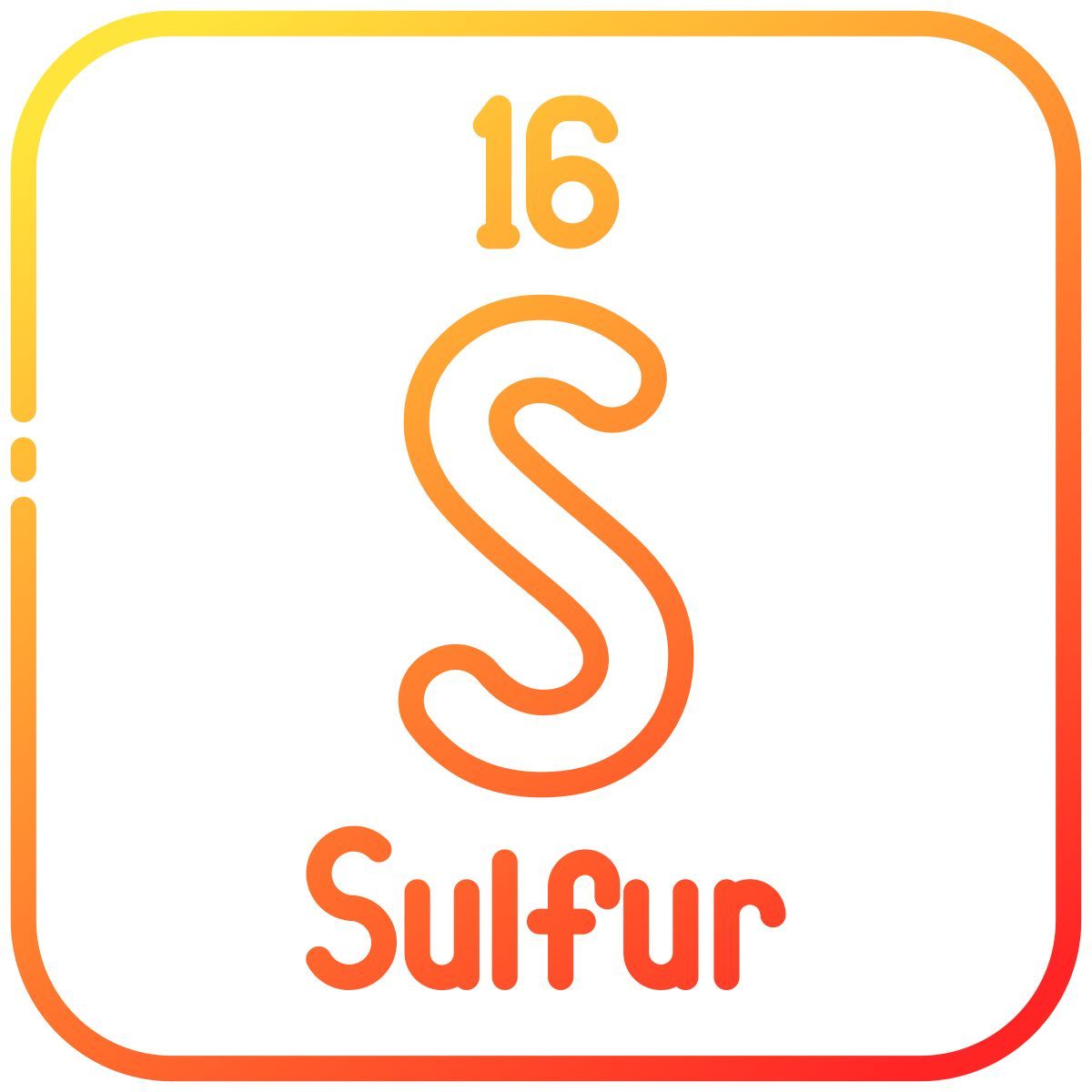 sulfur icon