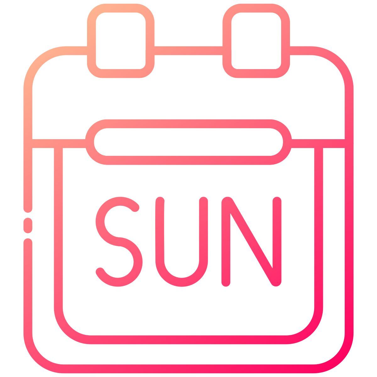 星期日 icon