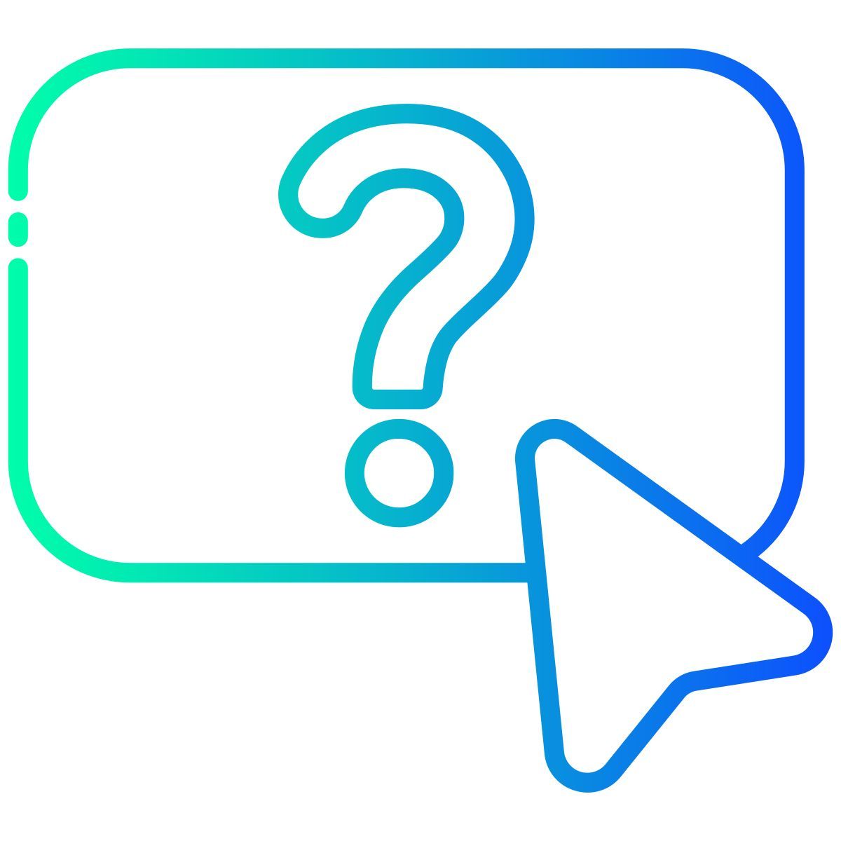 clic externo preguntas frecuentes faq bearicons gradient bearicons icon