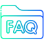 external folder-frequently-asked-questions-faq-bearicons-gradient-bearicons icon