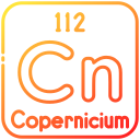external Copernicium-periodic-table-bearicons-gradient-bearicons icon