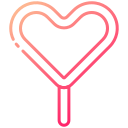 external Lollipop-valentine-love-bearicons-gradient-bearicons icon