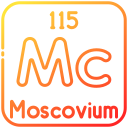 external Moscovium-periodic-table-bearicons-gradient-bearicons icon
