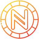 external Namecoin-currency-bearicons-gradient-bearicons icon