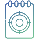 external Notepad-clipboards-and-notepads-bearicons-gradient-bearicons-27 icon