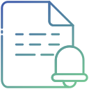external Notification-file-and-document-bearicons-gradient-bearicons icon