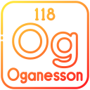 external Oganesson-periodic-table-bearicons-gradient-bearicons icon