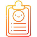 external Satisfied-customer-review-bearicons-gradient-bearicons-4 icon