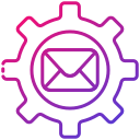 external Settings-email-bearicons-gradient-bearicons icon