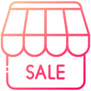 external Store-summer-sales-bearicons-gradient-bearicons-2 icon