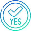 external Yes-miscellany-texts-and-badges-bearicons-gradient-bearicons icon