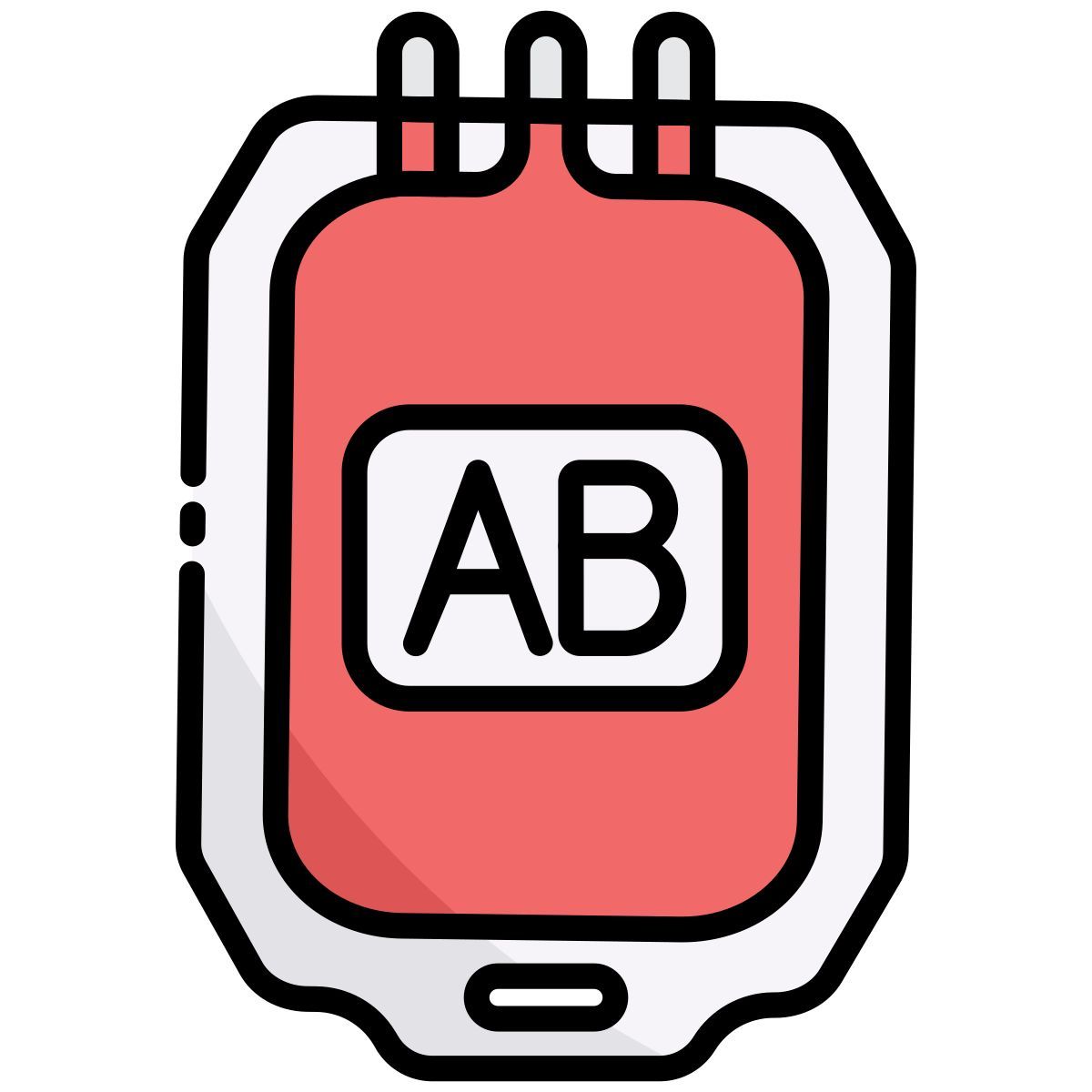 blood bag icon