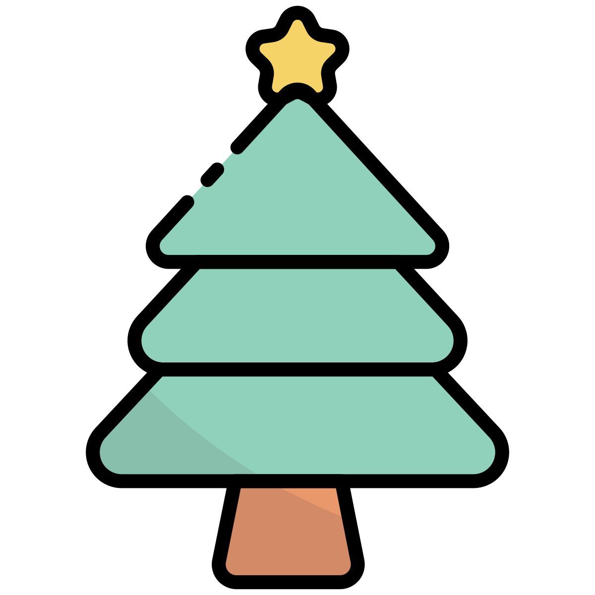 árbol de navidad icon