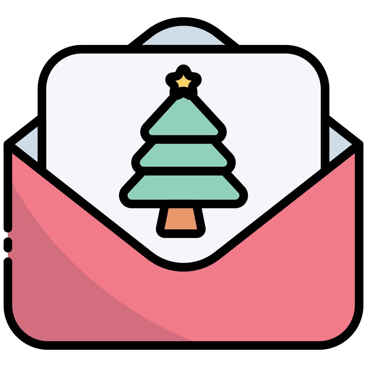 tarjeta de felicitación icon