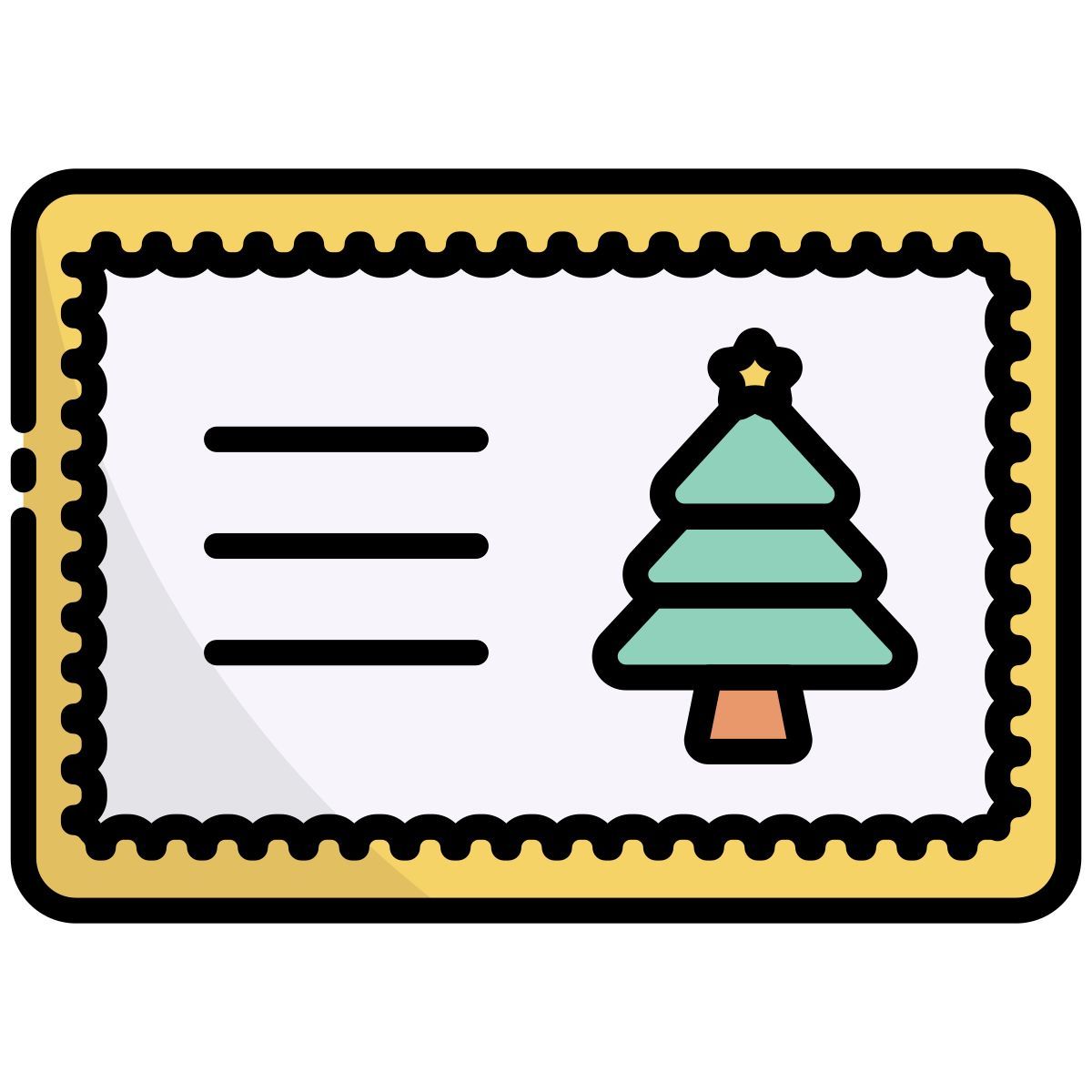 postcard icon