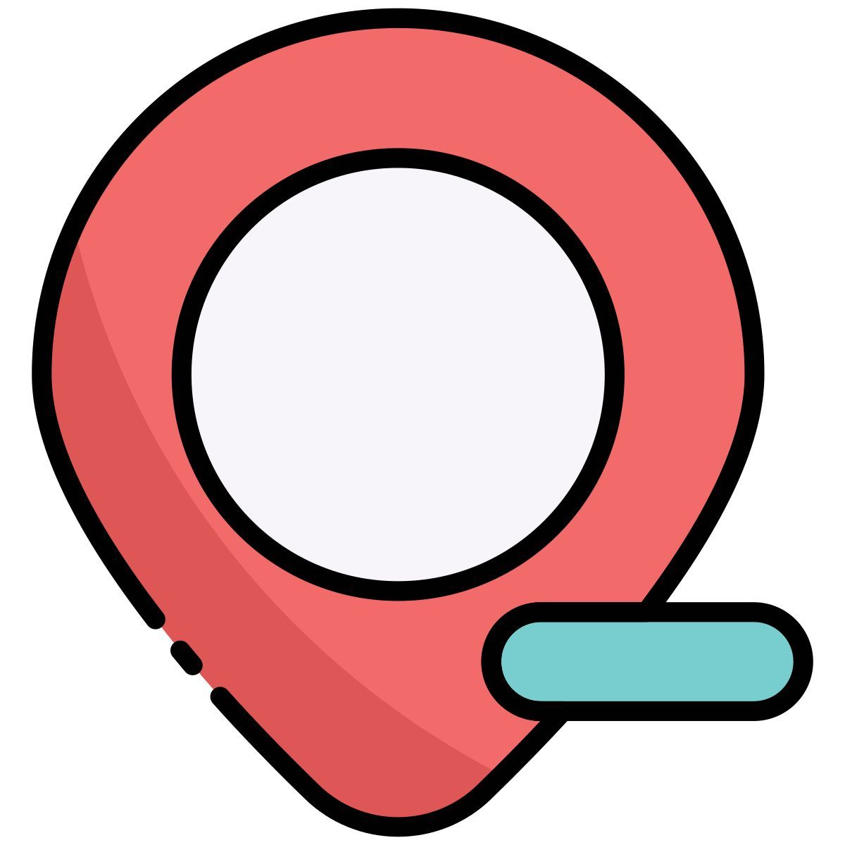 remove location icon