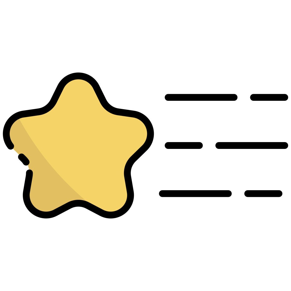 shooting star icon