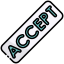 Accept icon