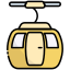 external cable-car-winter-holiday-bearicons-outline-color-bearicons icon