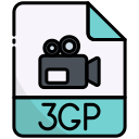 external 3GP-file-extension-bearicons-outline-color-bearicons icon