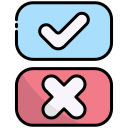 external Buttons-yes-or-no-bearicons-outline-color-bearicons icon