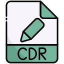 external CDR-file-extension-bearicons-outline-color-bearicons icon