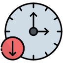 external Down-Time-time-and-date-bearicons-outline-color-bearicons icon