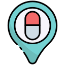 external Drugstore-location-bearicons-outline-color-bearicons icon
