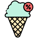 external Ice-Cream-summer-sales-bearicons-outline-color-bearicons icon