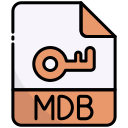 external MDB-file-extension-bearicons-outline-color-bearicons icon