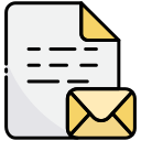 external Mail-file-and-document-bearicons-outline-color-bearicons icon