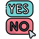 external No-yes-or-no-bearicons-outline-color-bearicons-2 icon