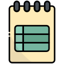 external Notepad-clipboards-and-notepads-bearicons-outline-color-bearicons-30 icon