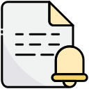 external Notification-file-and-document-bearicons-outline-color-bearicons icon