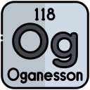external Oganesson-periodic-table-bearicons-outline-color-bearicons icon