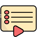 external Playlist-audio-and-video-bearicons-outline-color-bearicons icon