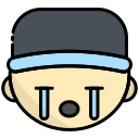 external Sad-emojis-bearicons-outline-color-bearicons-5 icon