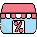 external Shop-discount-day-bearicons-outline-color-bearicons icon