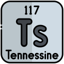 external Tennessine-periodic-table-bearicons-outline-color-bearicons icon