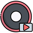 external Video-Play-audio-and-video-bearicons-outline-color-bearicons-2 icon