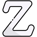 external Zeta-greek-alphabet-bearicons-outline-color-bearicons icon