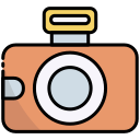 external camera-winter-holiday-bearicons-outline-color-bearicons icon