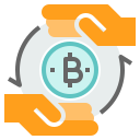 external bitcoin-cryptocurrency-blockchain-becris-flat-becris icon